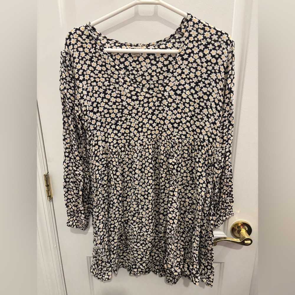 Billabong Long Sleeve Daisy Dress